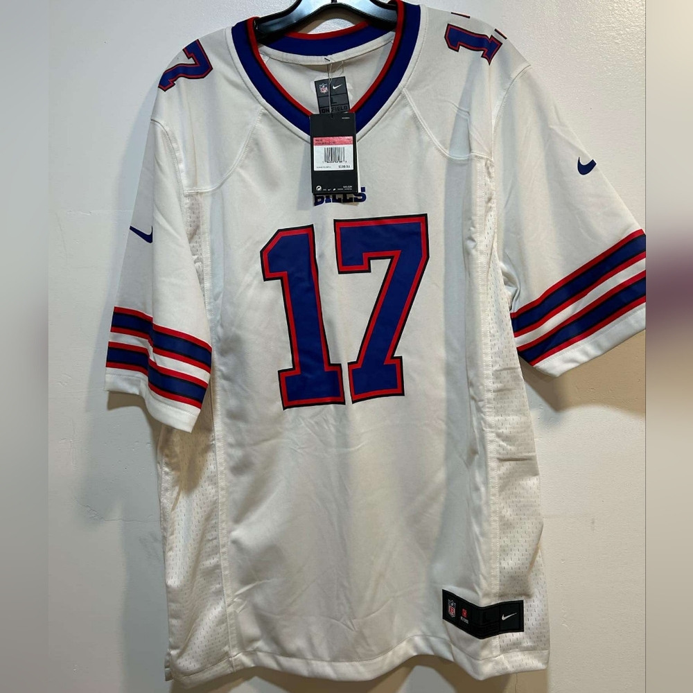 Brand: OnField Apparel Size: Men's L Color: White, Blue, & Red